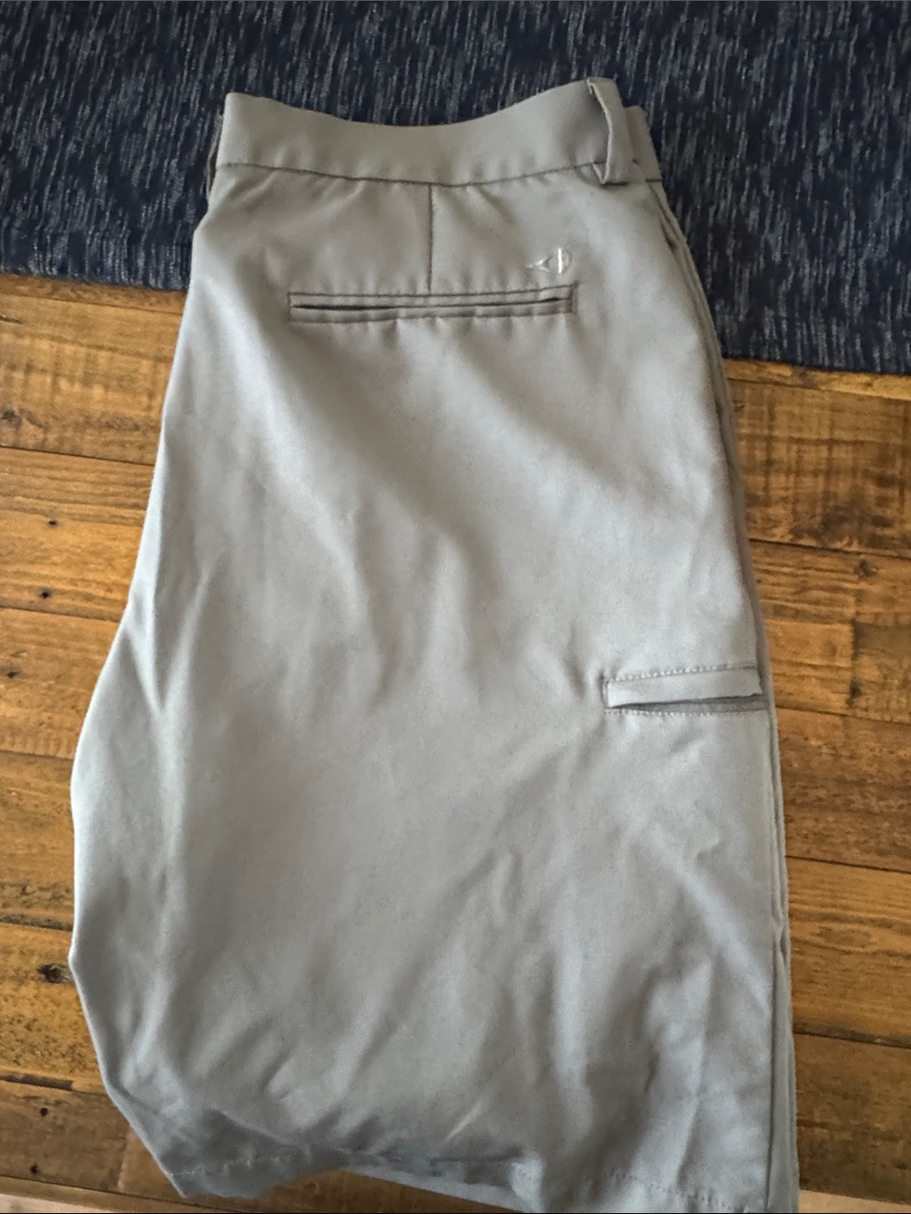 Grand Slam Men's Light Gray Dress Pants with Welt Pockets